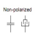 capacitor schematic symbols