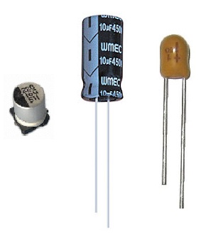 polarized capacitors